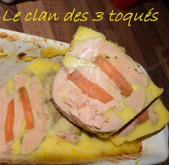 foie gras à la patate douce